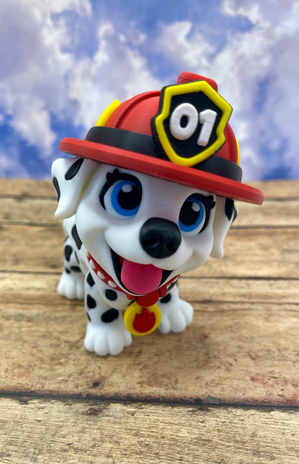 Dalmation Puppy Fireman