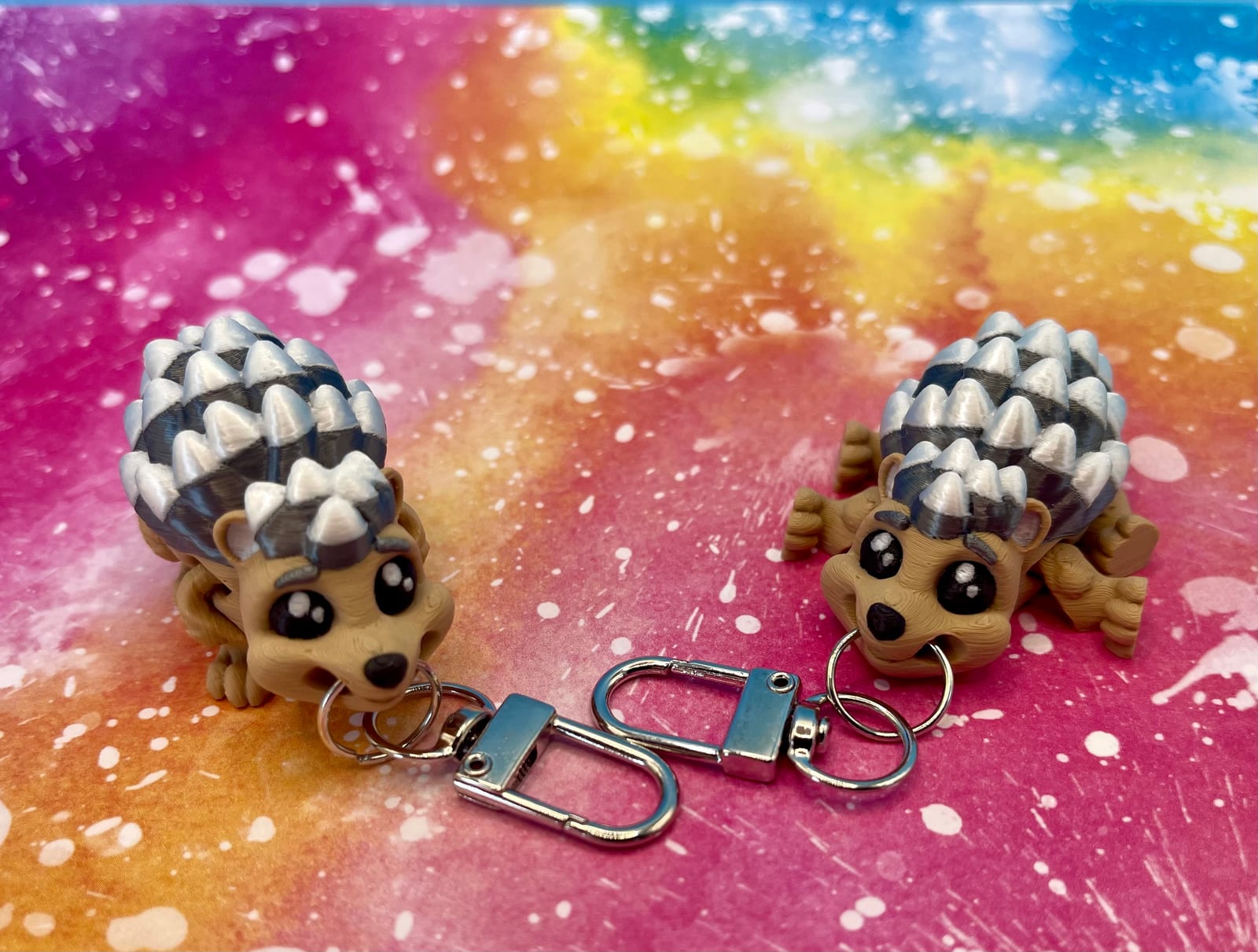 Hedgehog Keychain